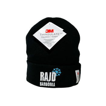 Winter cap waterproof black 2023 Barbórka Rally